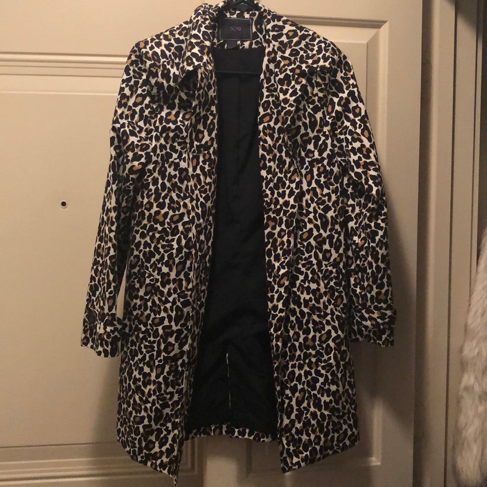 Leopard coat